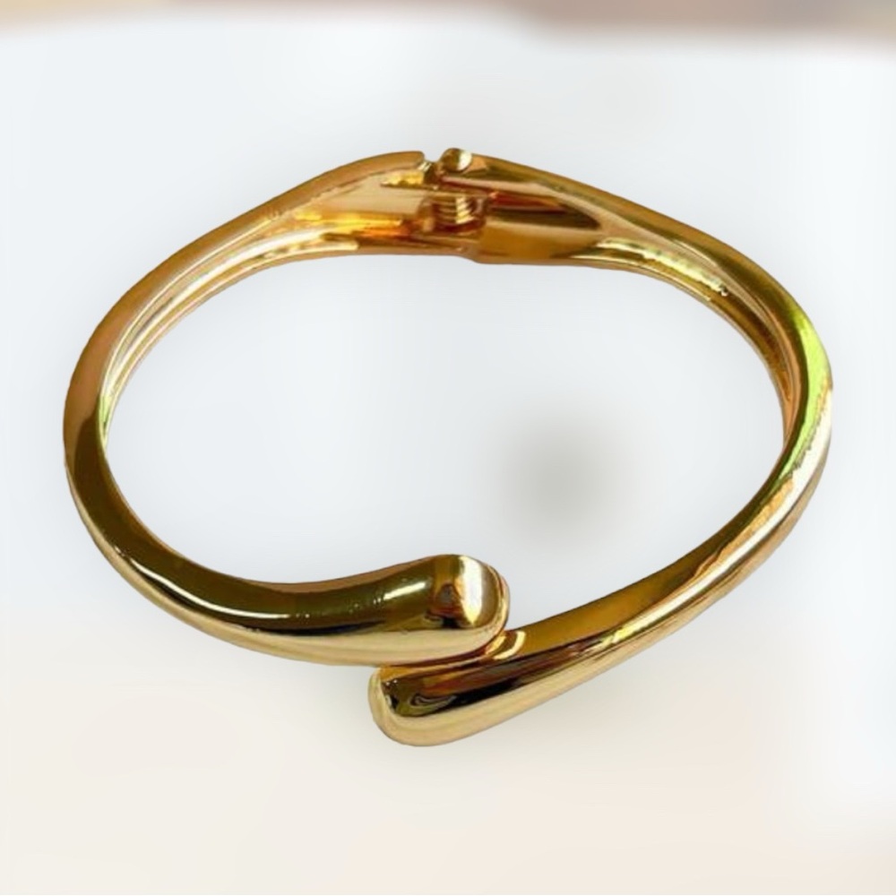 Sleek Gold-Tone Bracelet